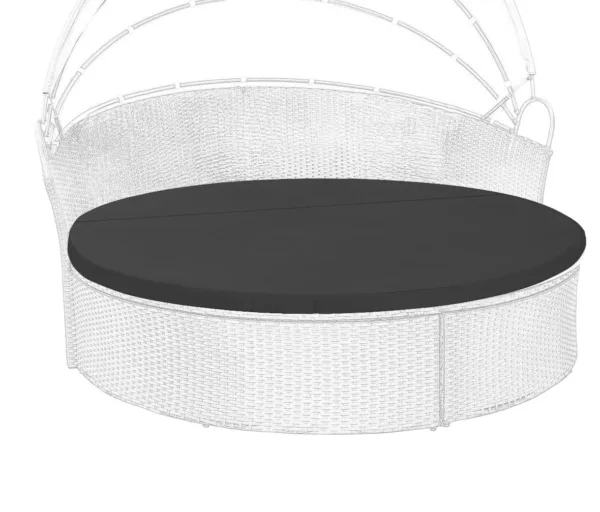 round bed cover outdoor 7