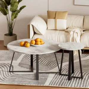 round coffee table set 3