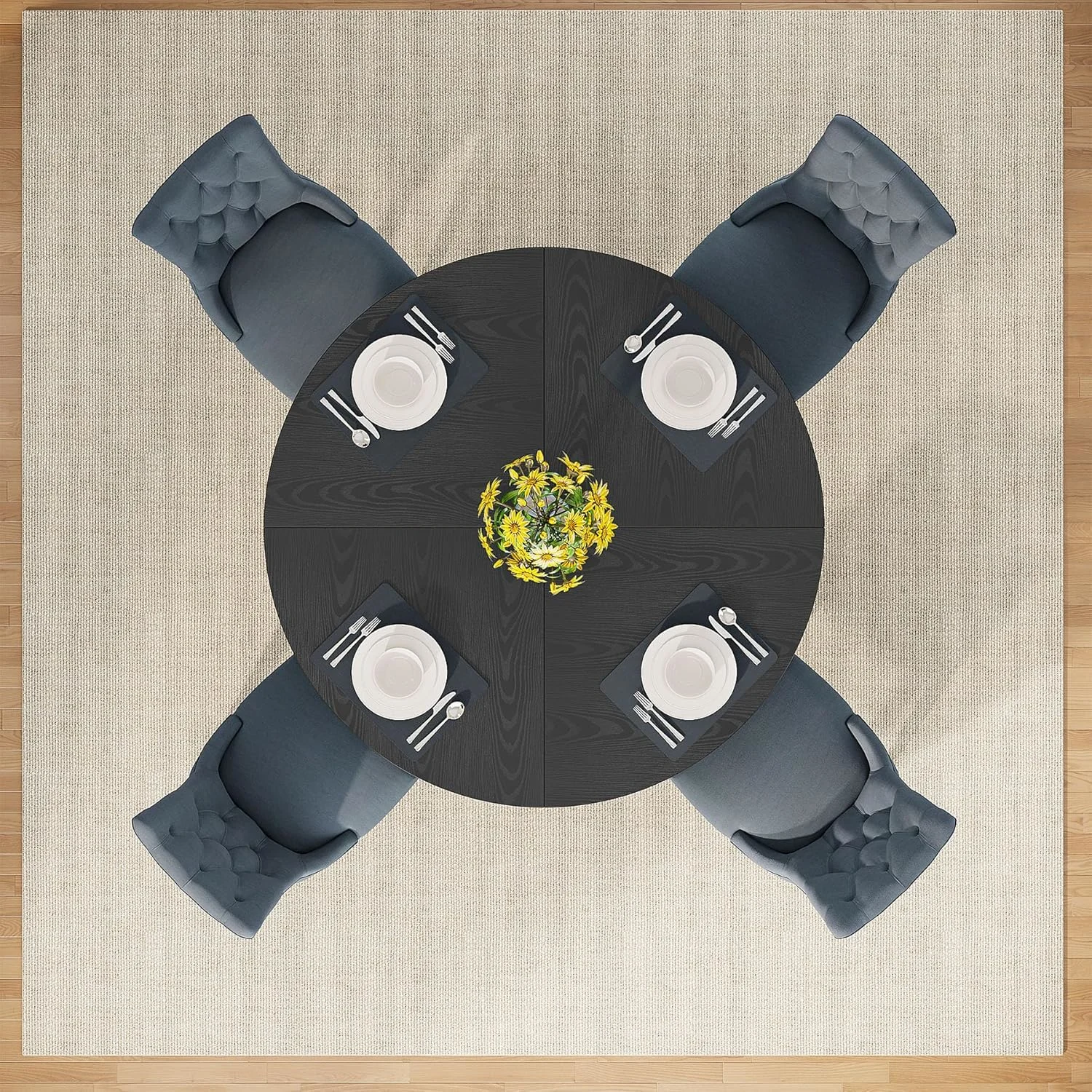 round dining table 6