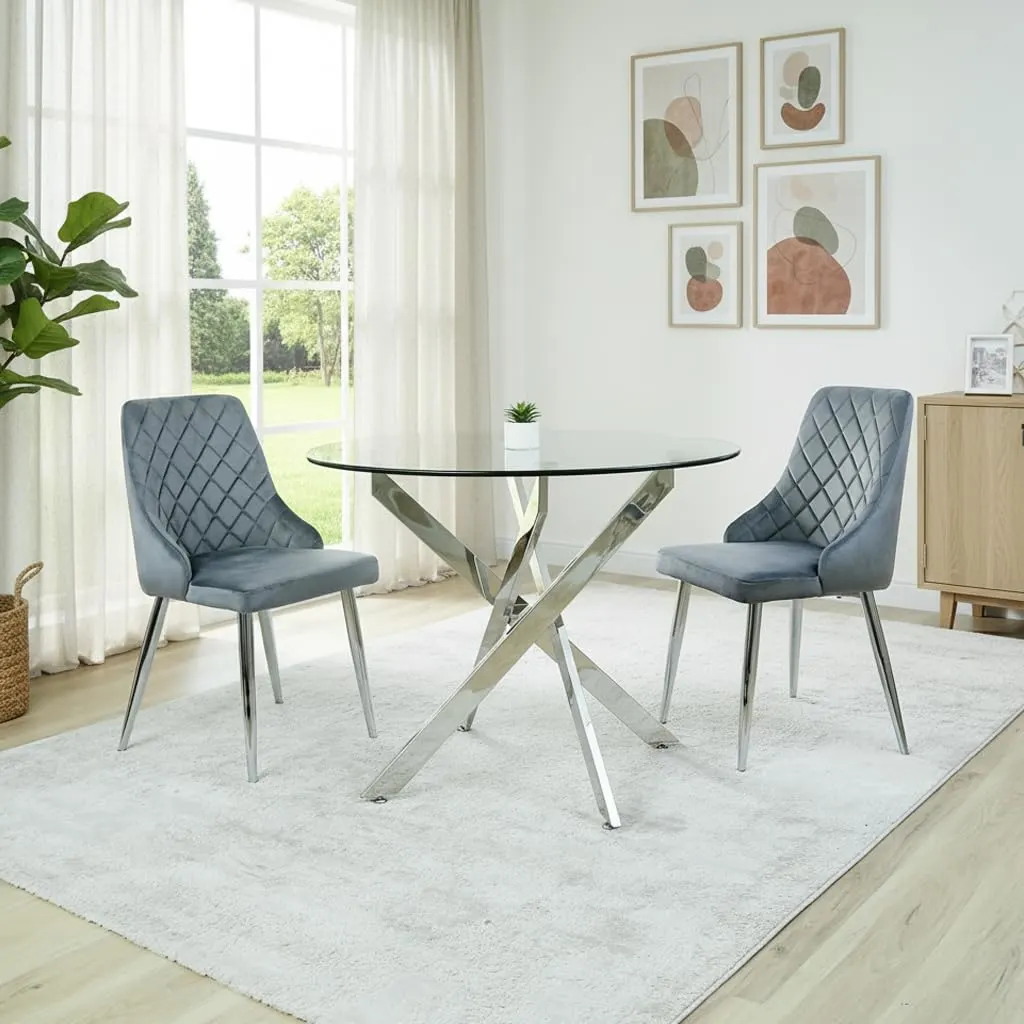 round dining table set 2