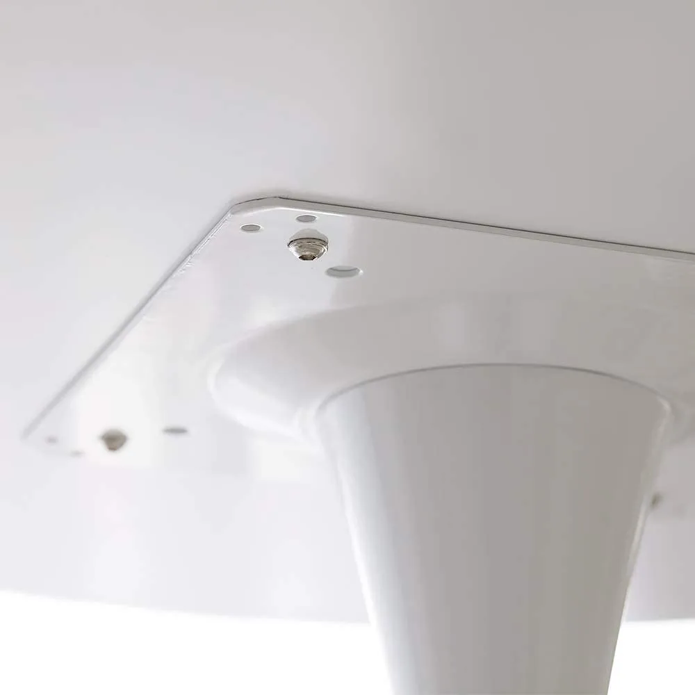 round dining table white 4