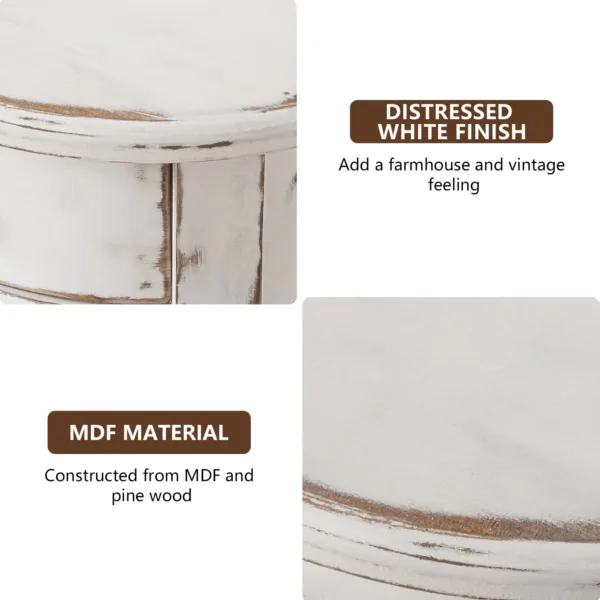 round end table drawer 6