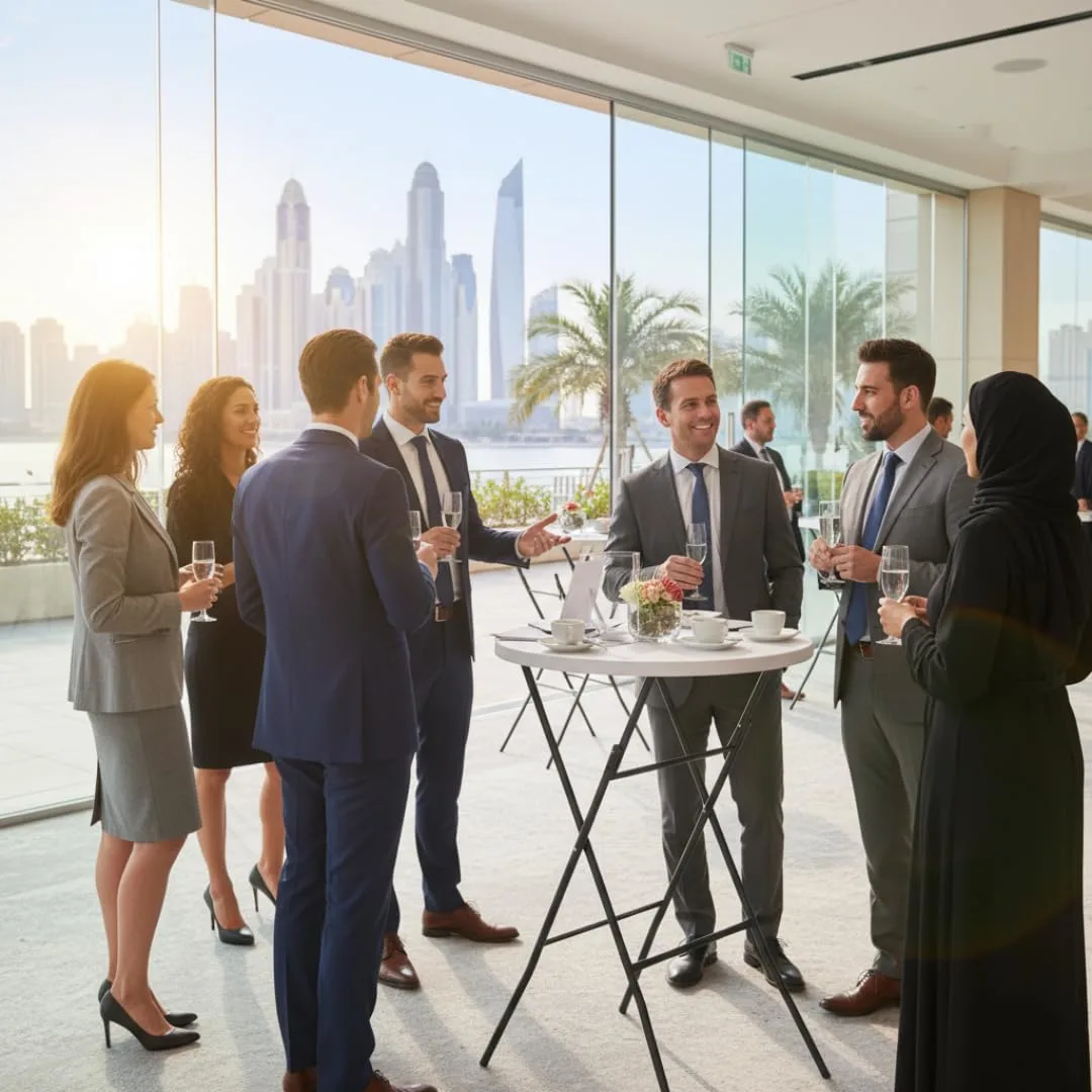 round folding cocktail table 2