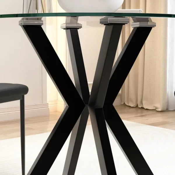 round glass dining table 6