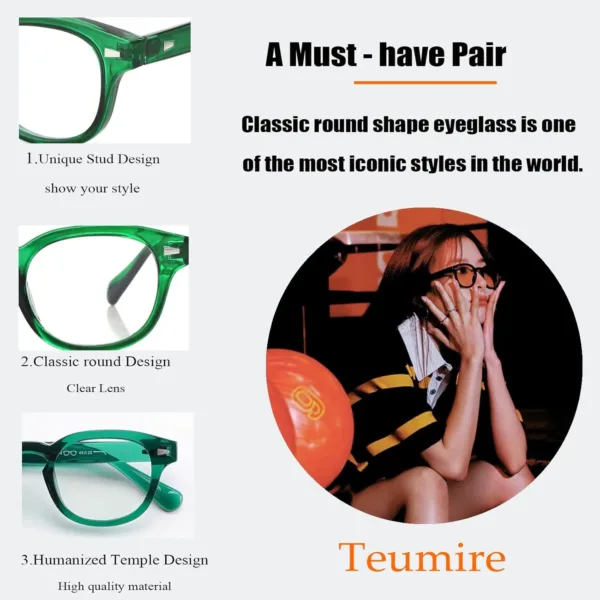 round vintage eyeglasses 3