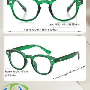 round vintage eyeglasses 6