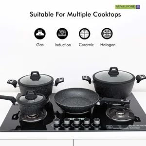 royalford cookware set 5