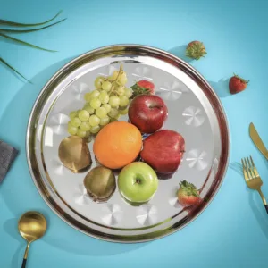 royalford round serving tray 3