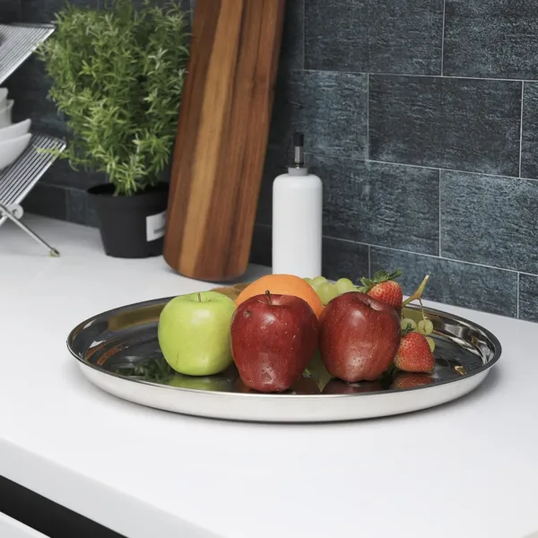 royalford round serving tray 4