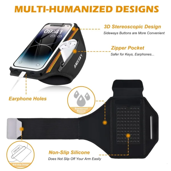running armband iphone galaxy 4