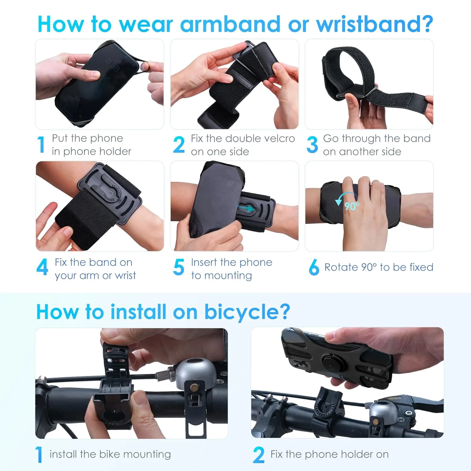 running armband phone holder 5