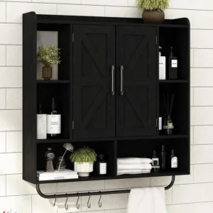 rustic bathroom cabinet 1