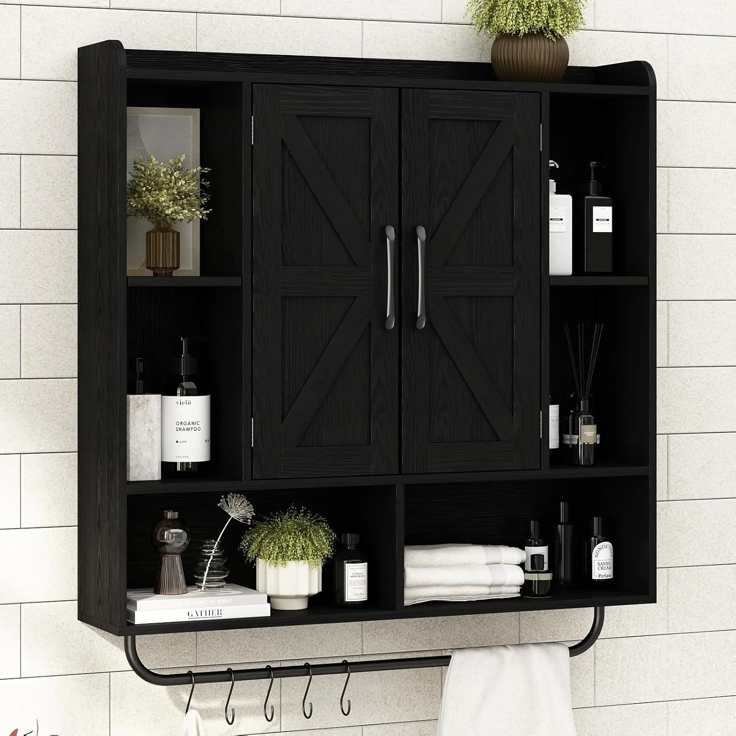 rustic bathroom cabinet 1