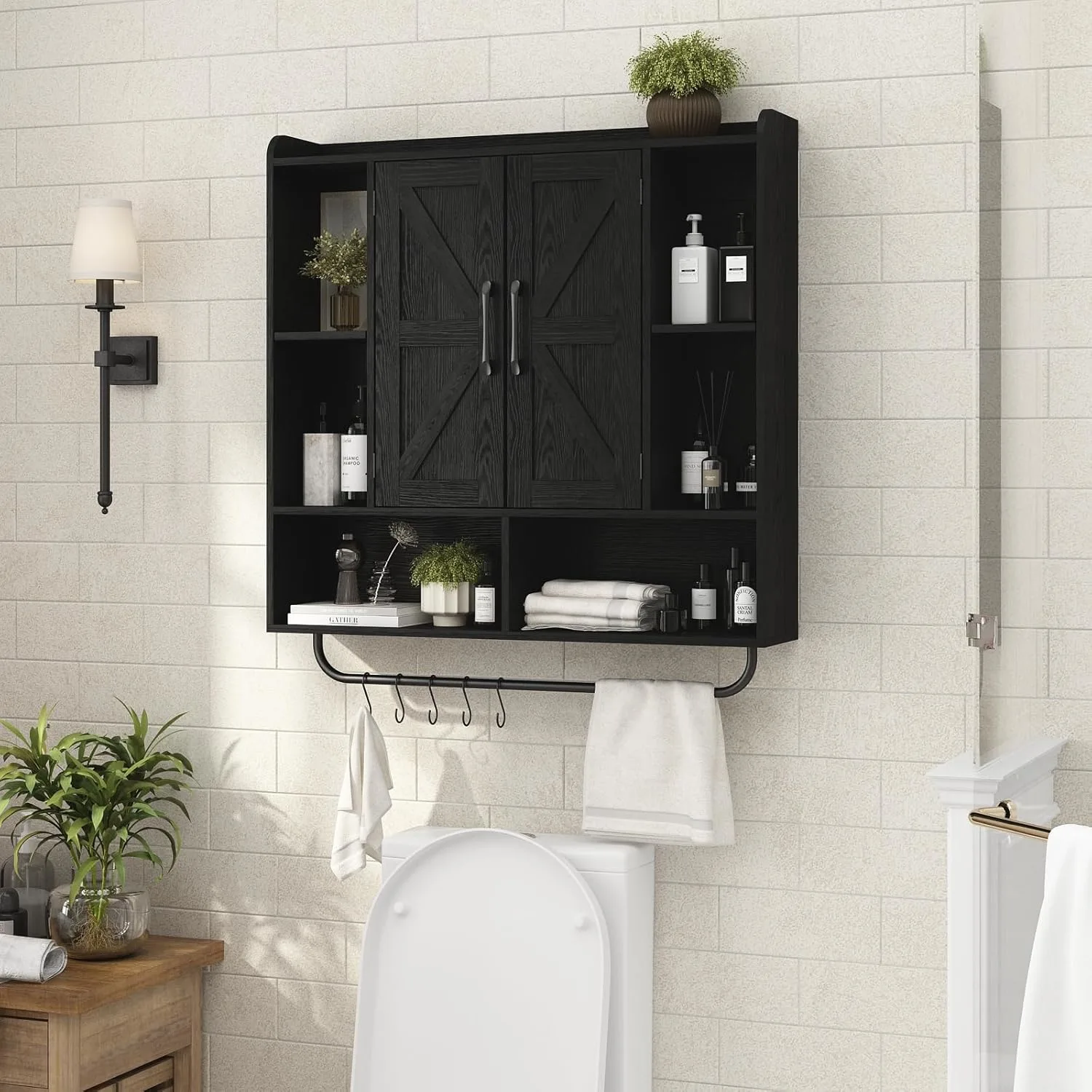 rustic bathroom cabinet 4