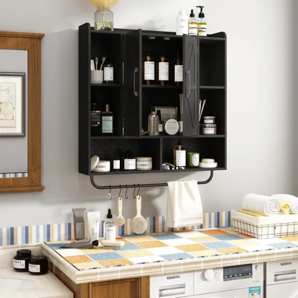 rustic bathroom cabinet 5