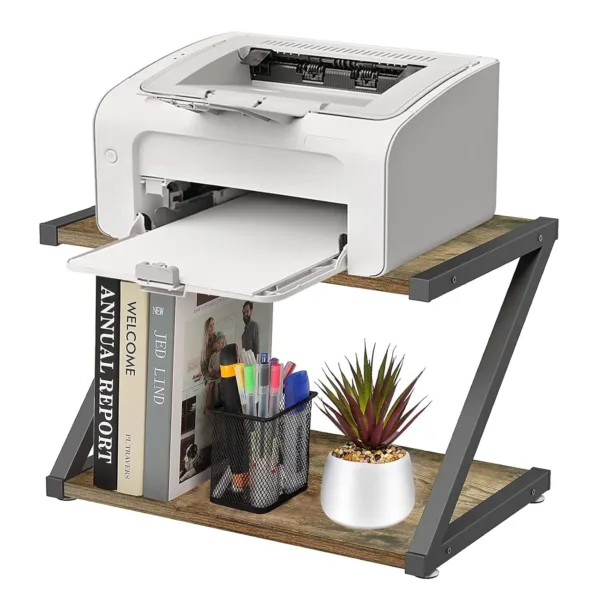rustic printer stand 1