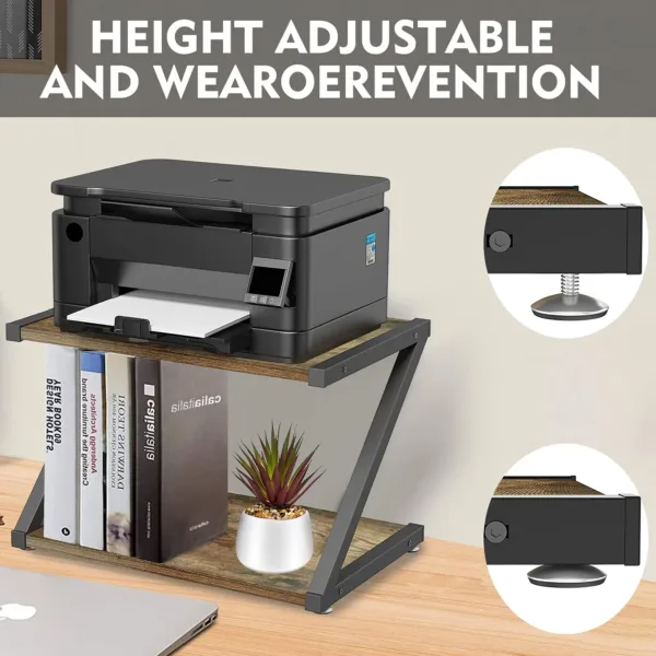 rustic printer stand 2