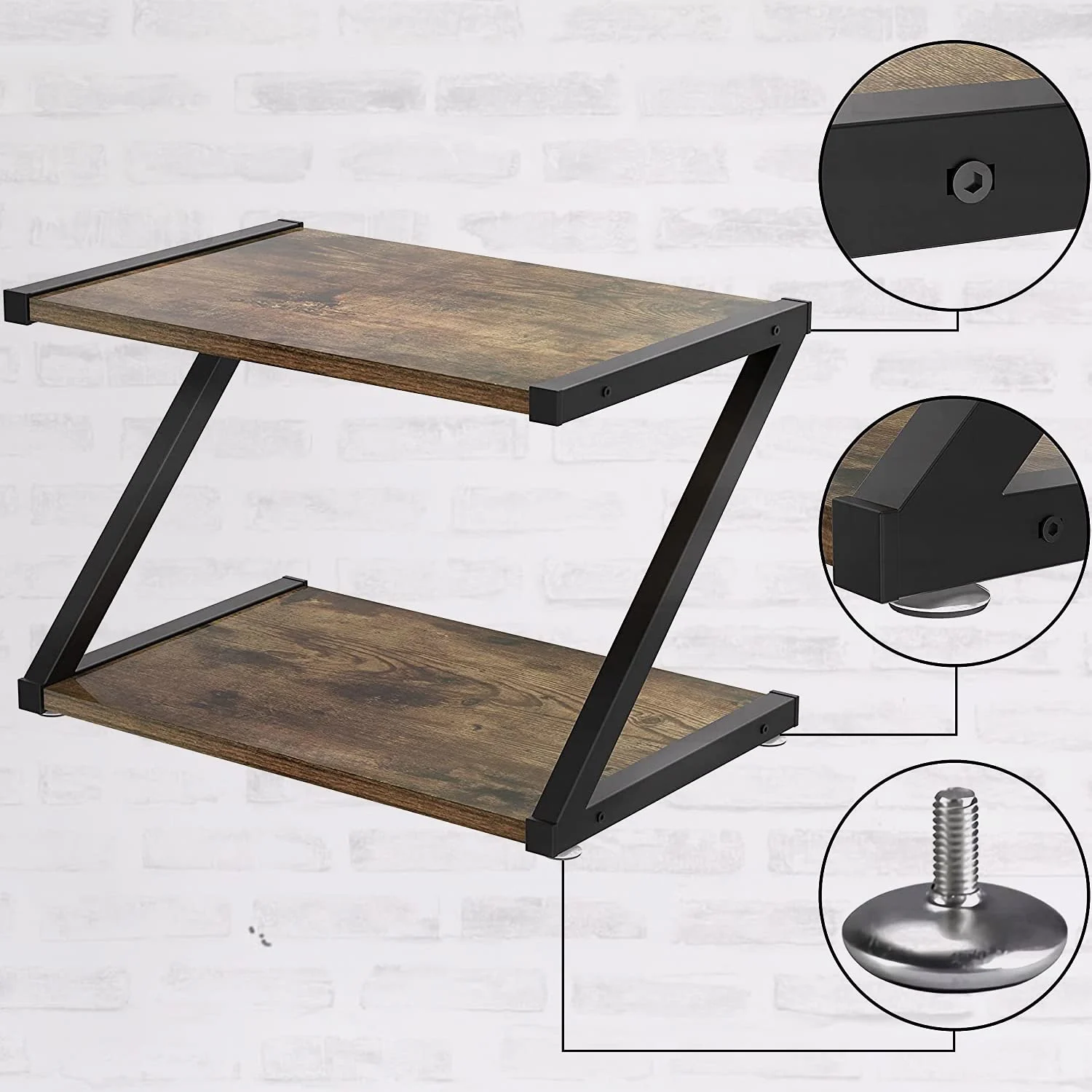 rustic printer stand 6