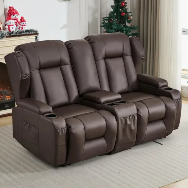 rv loveseat recliner sofa 1