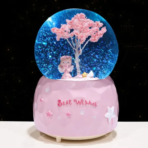 sakura snow globe 1