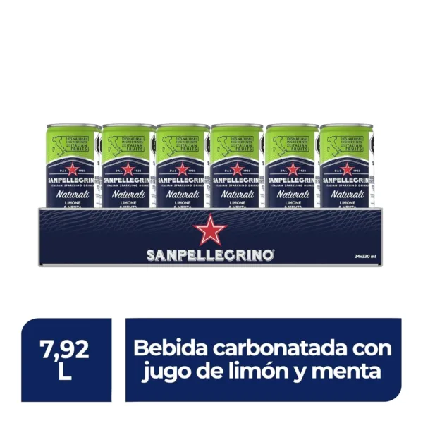 san pellegrino lemon mint 3