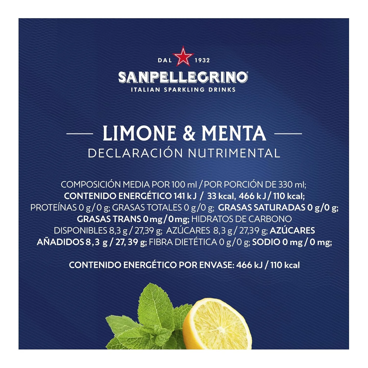 san pellegrino lemon mint 5