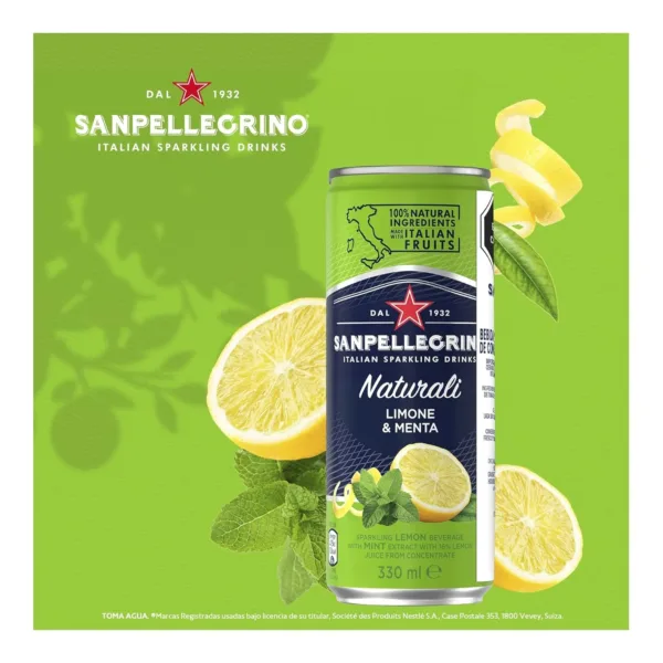 san pellegrino lemon mint 6