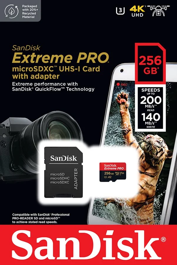 sandisk extreme pro microsd 6