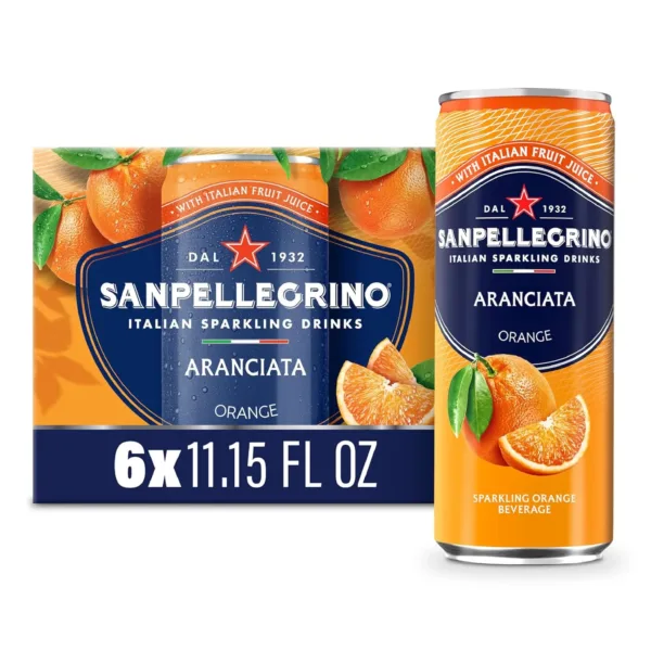 sanpellegrino aranciata cans 1