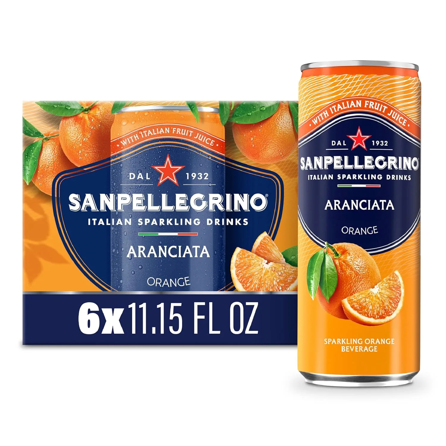 sanpellegrino aranciata cans 1