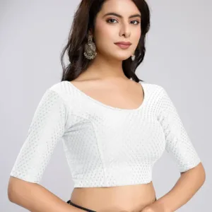 saree blouse cotton stretchable 3