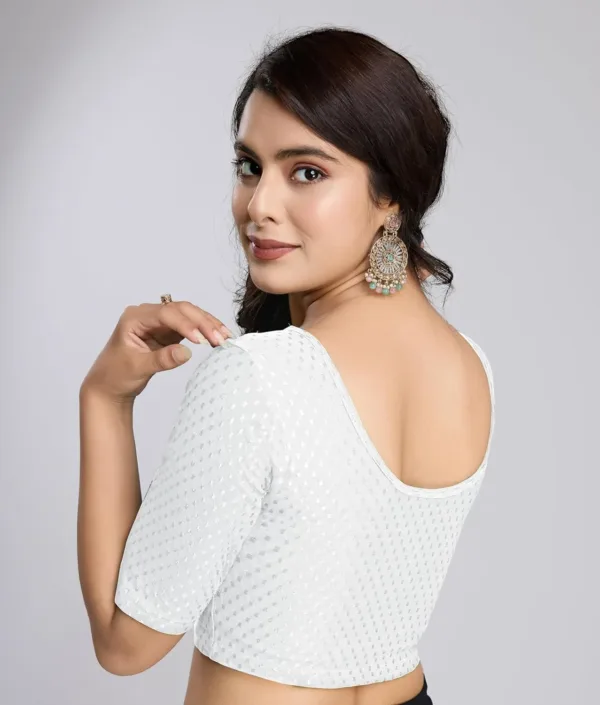 saree blouse cotton stretchable 7