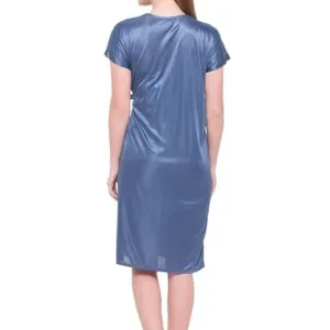 satin nighty lace robe 2