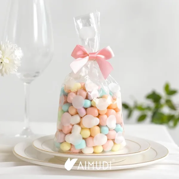 satin ribbon bows pink 2