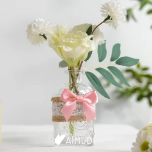 satin ribbon bows pink 5