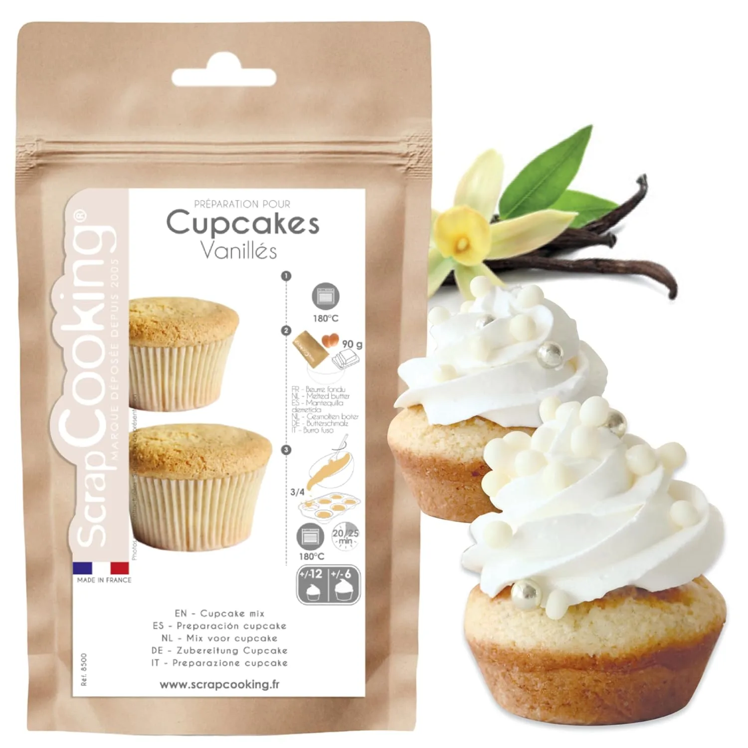 scrapcooking cupcake mix 1