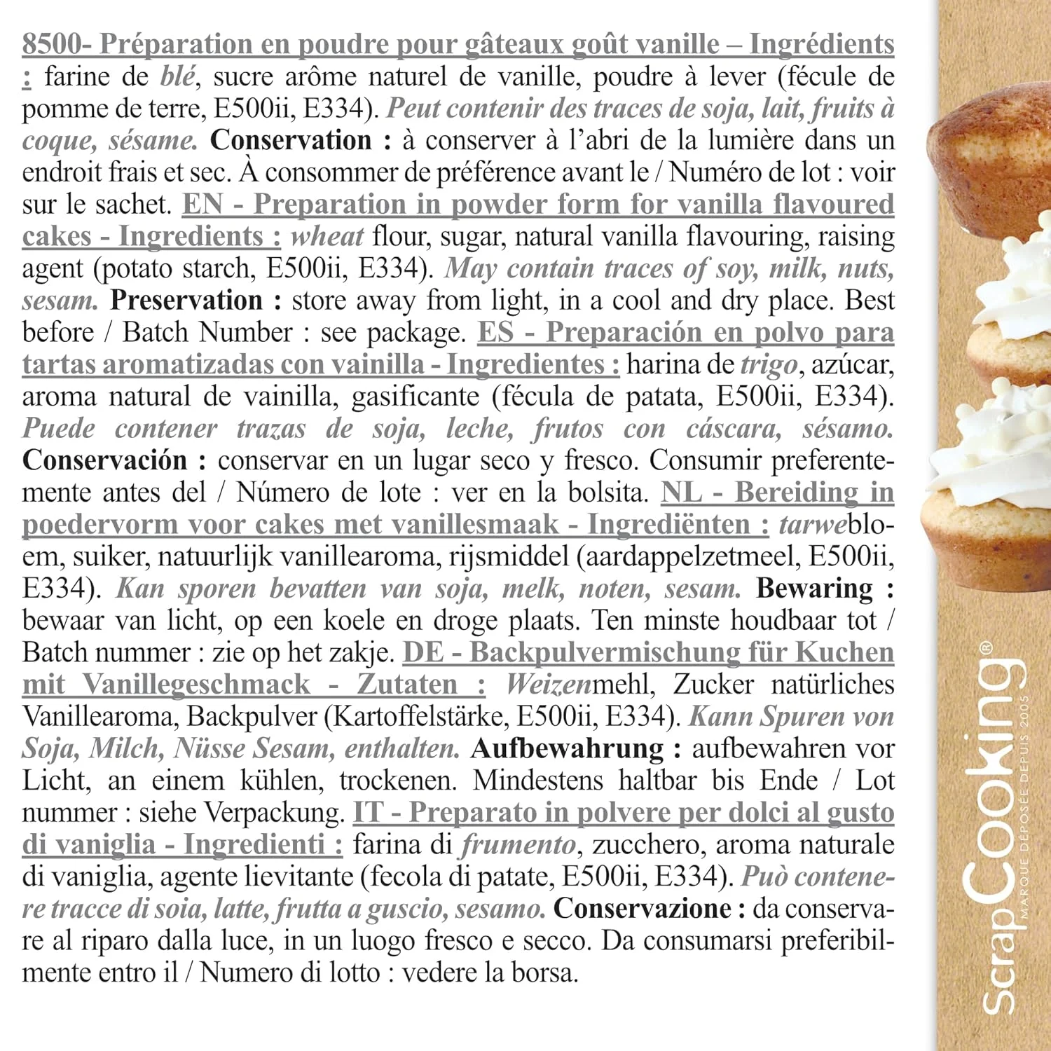 scrapcooking cupcake mix 5