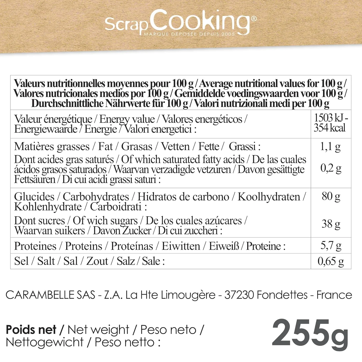 scrapcooking cupcake mix 6