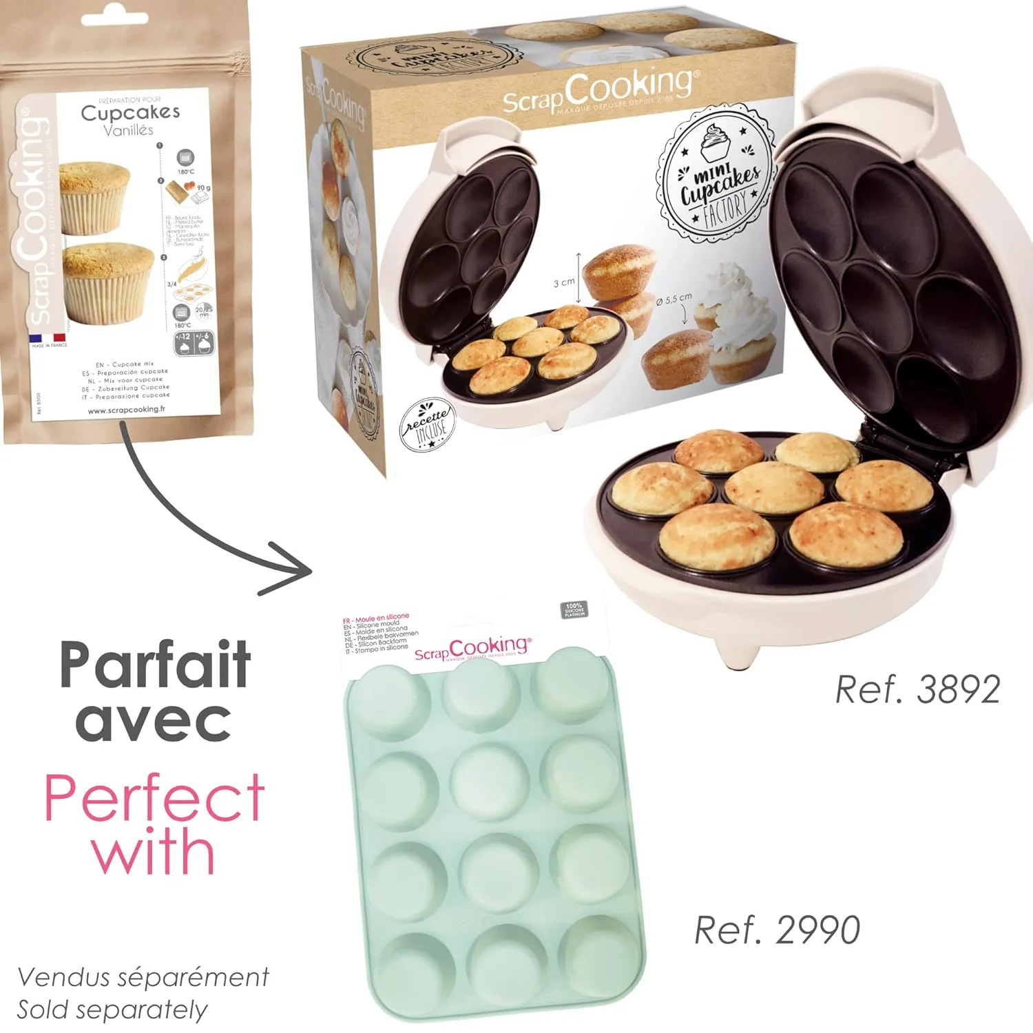 scrapcooking cupcake mix 7