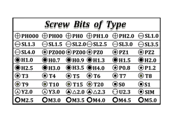 screwdriver set repair tool 6