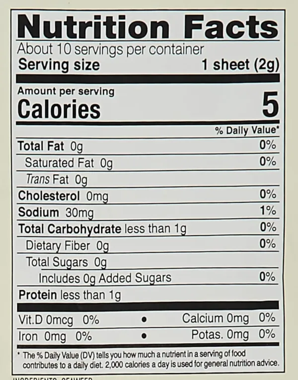 seasoned seaweed korean flavor 5