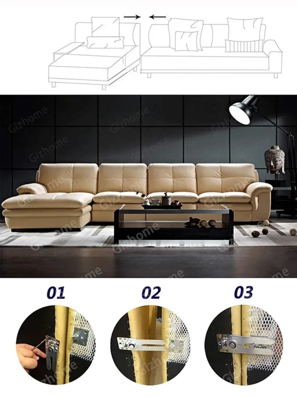 sectional couch connector 6