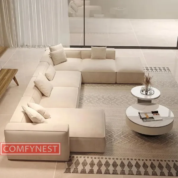 sectional sofa velvet couch 3