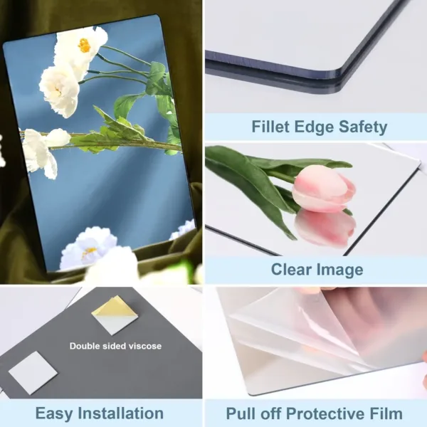 self adhesive mirror tiles 2