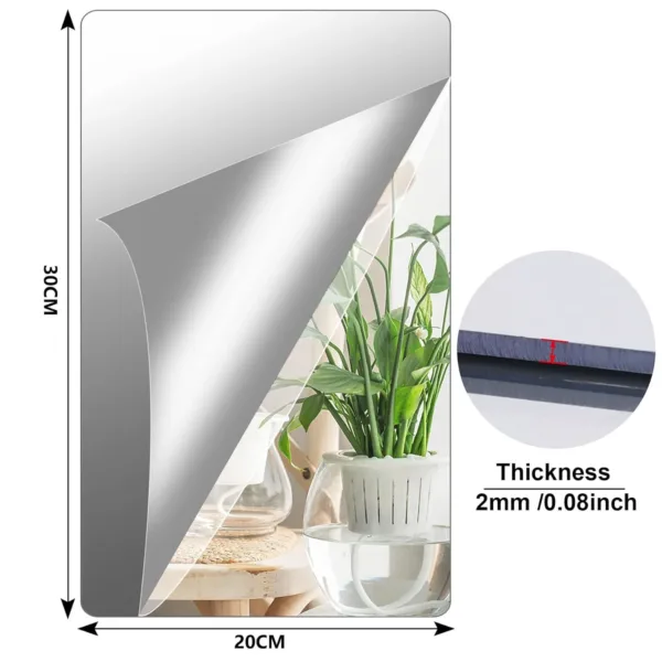 self adhesive mirror tiles 6