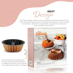 serenk star cake pan 6