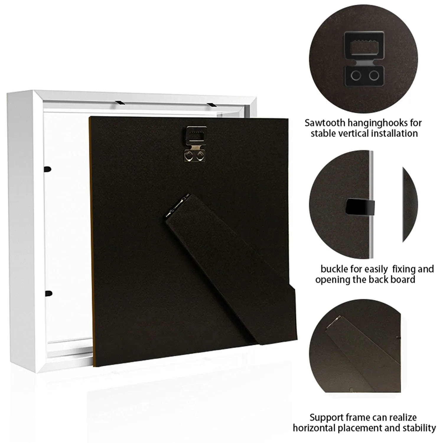 shadow box frame white 3