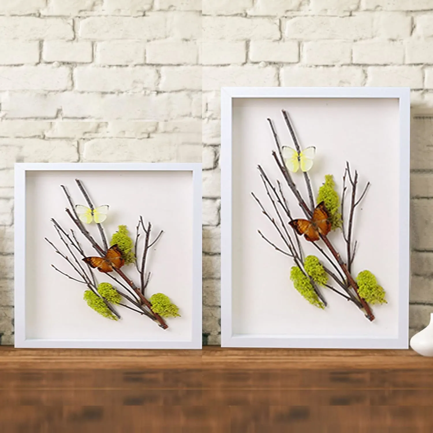 shadow box frame white 5