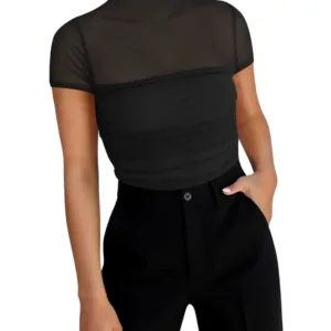 sheer mesh bodysuit 1