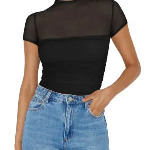 sheer mesh bodysuit 2